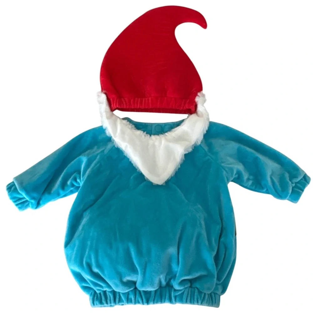 Baby Gnome Costume - Red Hat and Blue Outfit